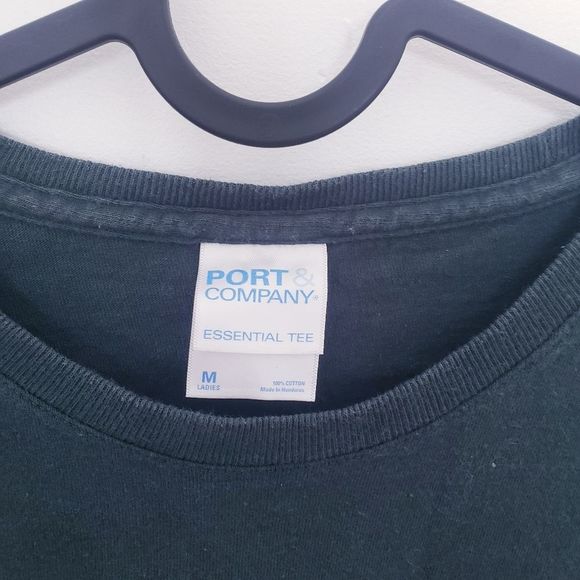 ✨2FOR15$✨Port And Company Alitalia Sky Team Green T-Shirt - Picture 9 of 13